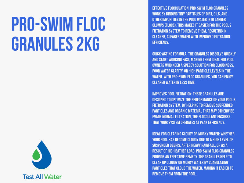 Pro-Swim Floc Granules 2kg