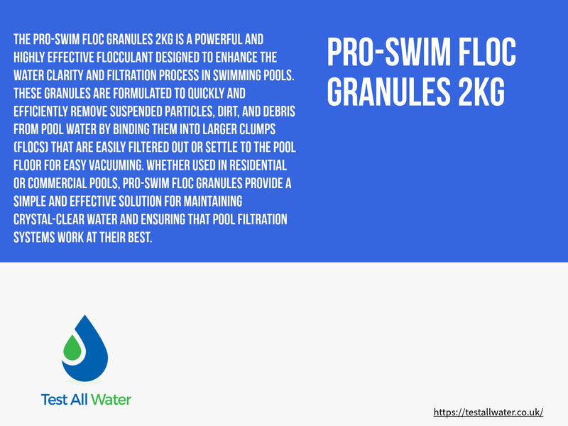 Pro-Swim Floc Granules 2kg