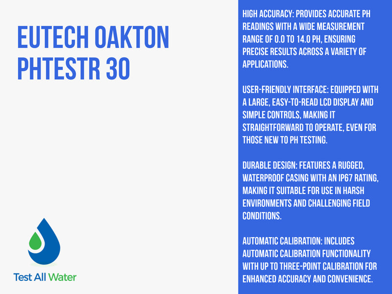 Eutech Oakton pHTestr 30