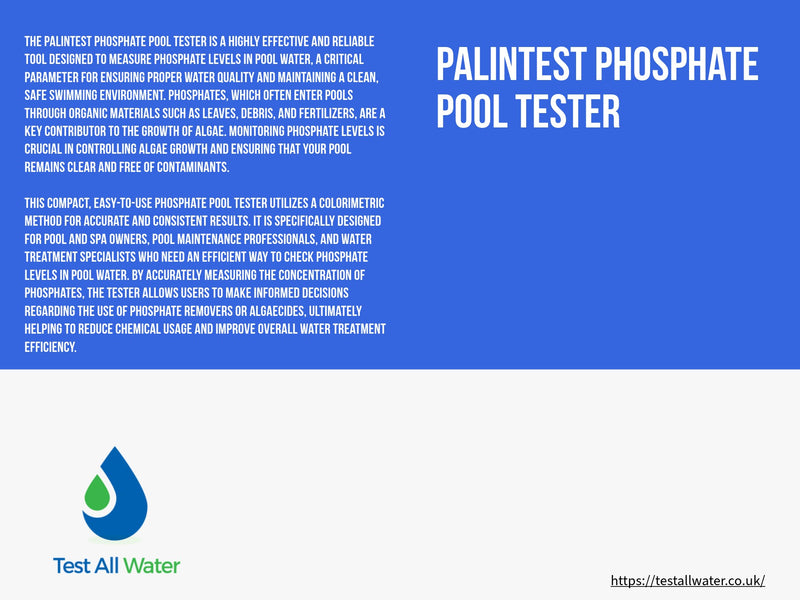 Palintest Phosphate Pool Tester