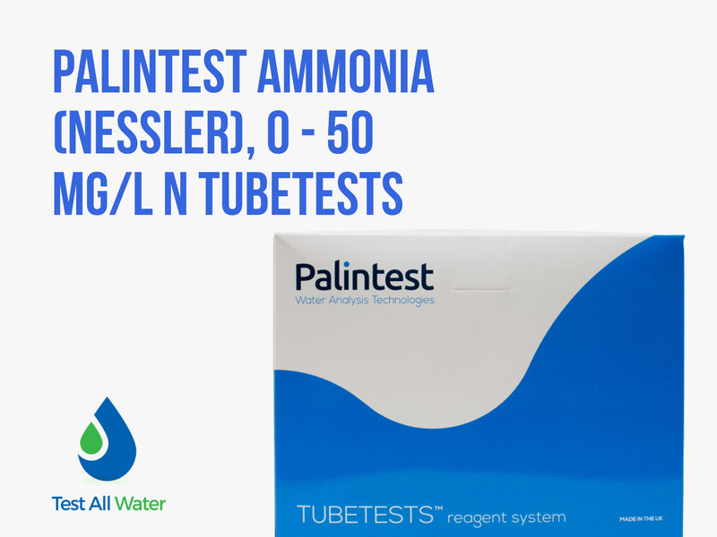 Palintest Ammonia (Nessler), 0 - 50 mg/L N Tubetests