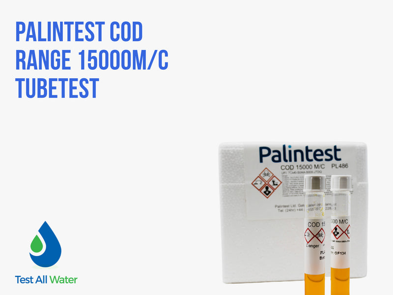 Palintest COD Range 15000M/C TUBETEST