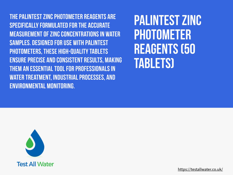 Palintest Zinc Photometer Tablets