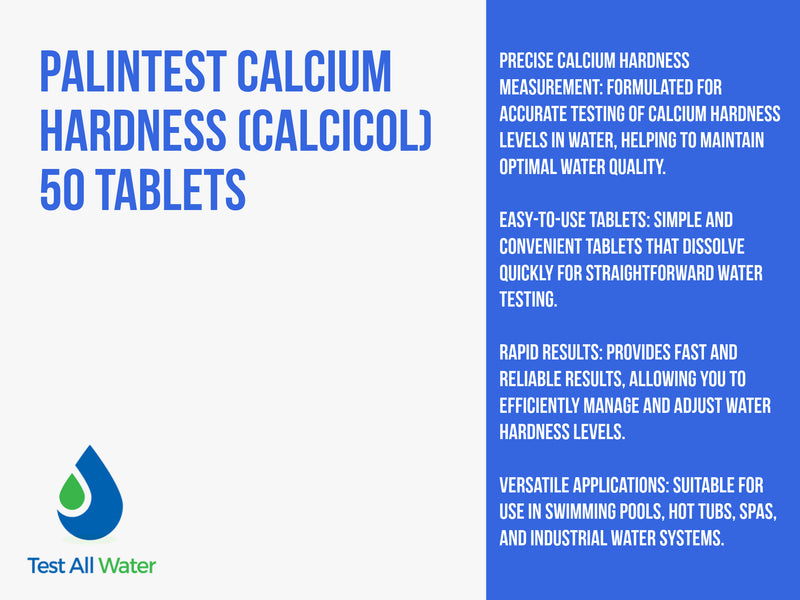 Palintest Calcicol Calcium Hardness Tablets