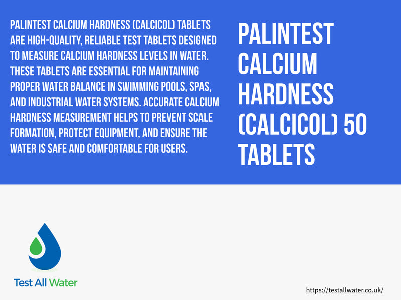 Palintest Calcicol Calcium Hardness Tablets