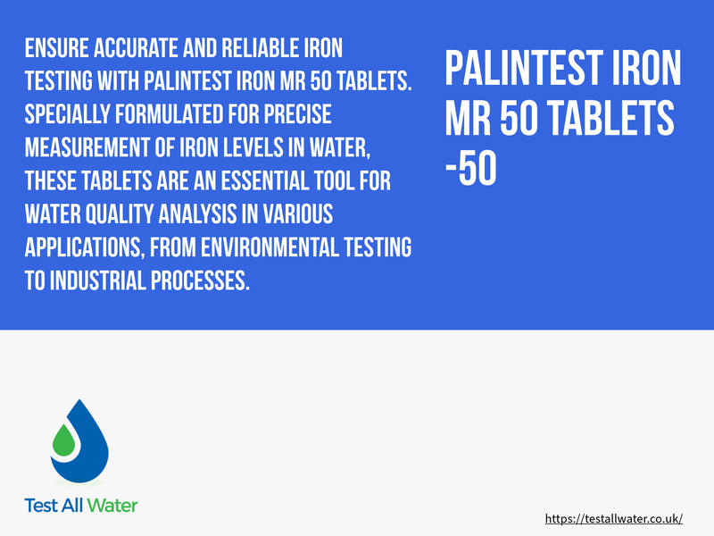 Palintest Iron MR Tablets