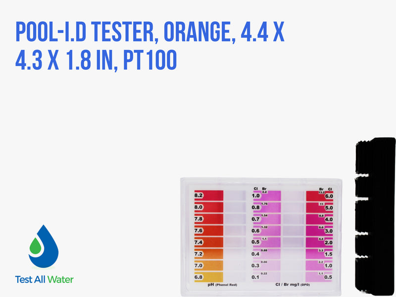 Pooltester for pH, Chlorine or Bromine