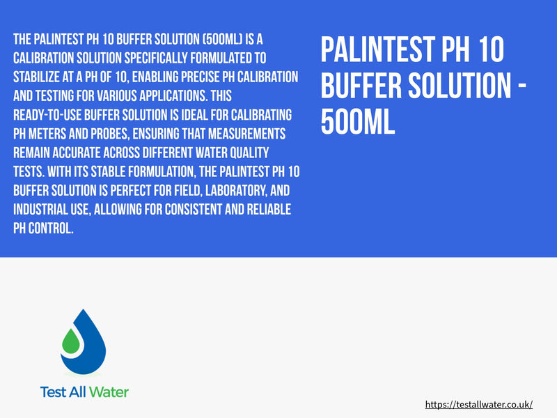 Palintest pH 10  Buffer Solution - 500ml