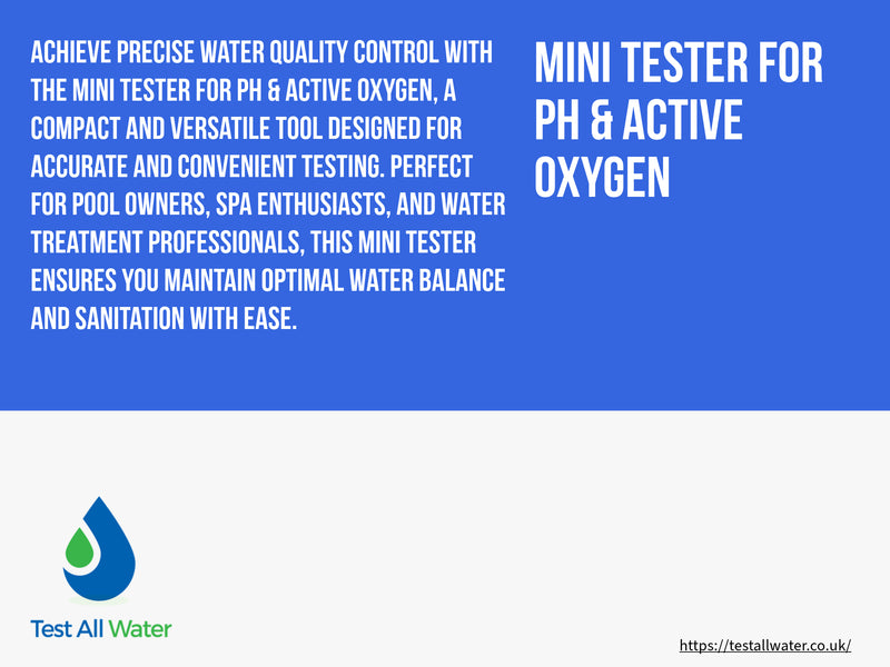 Mini Tester for pH & Active Oxygen