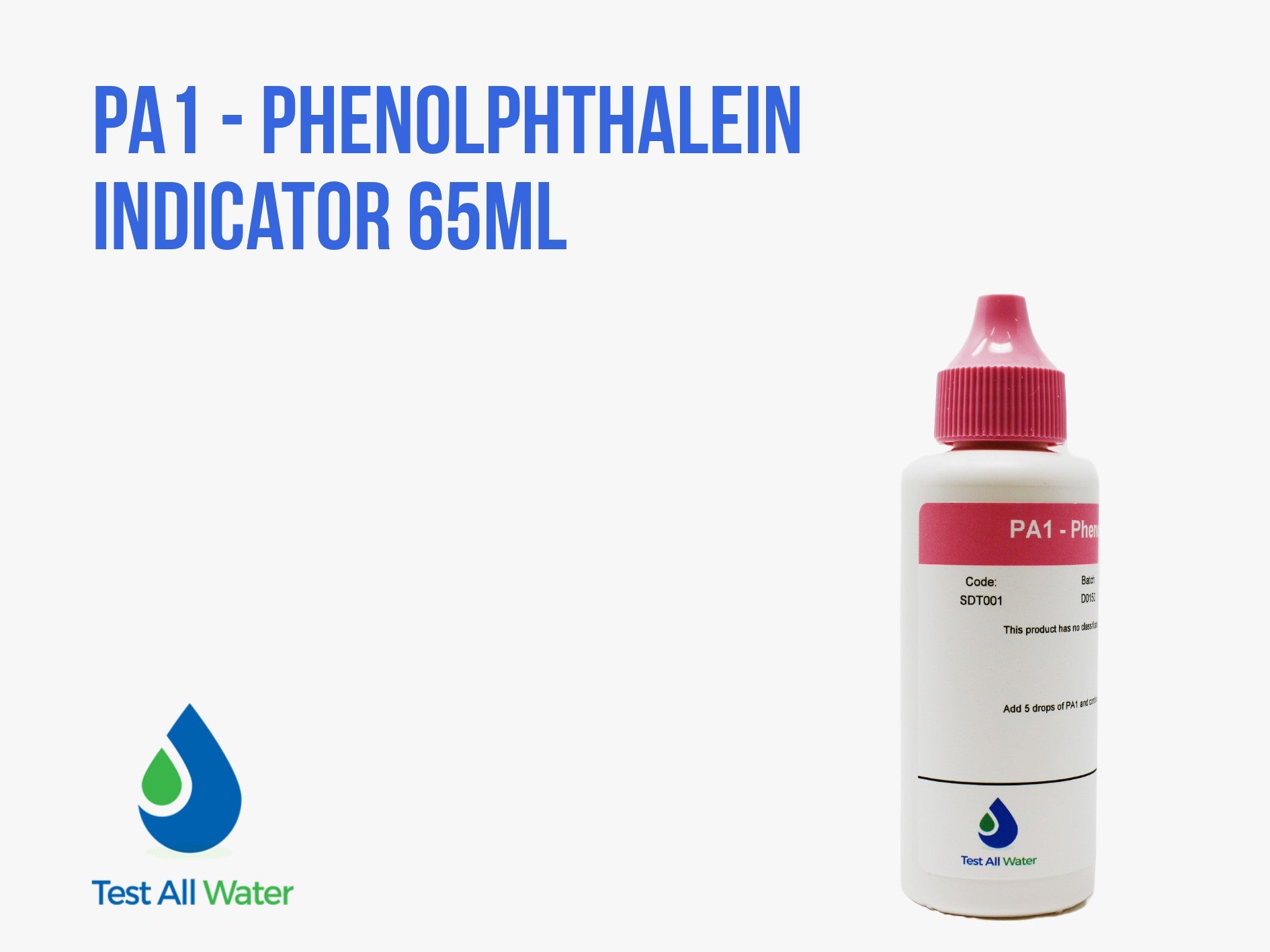 Phenolphthalein Indicator 65ml