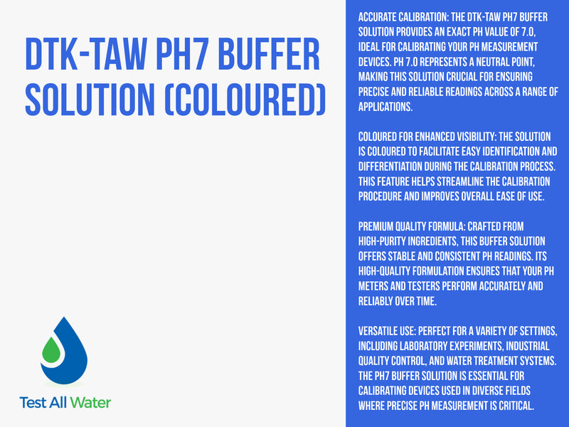 pH7 Buffer Solution (Coloured)