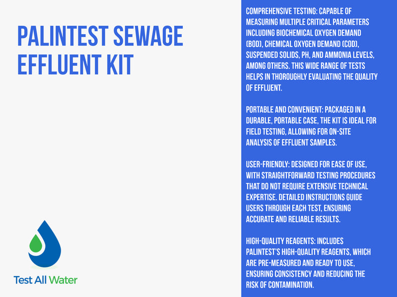 Palintest Sewage Effluent Kit