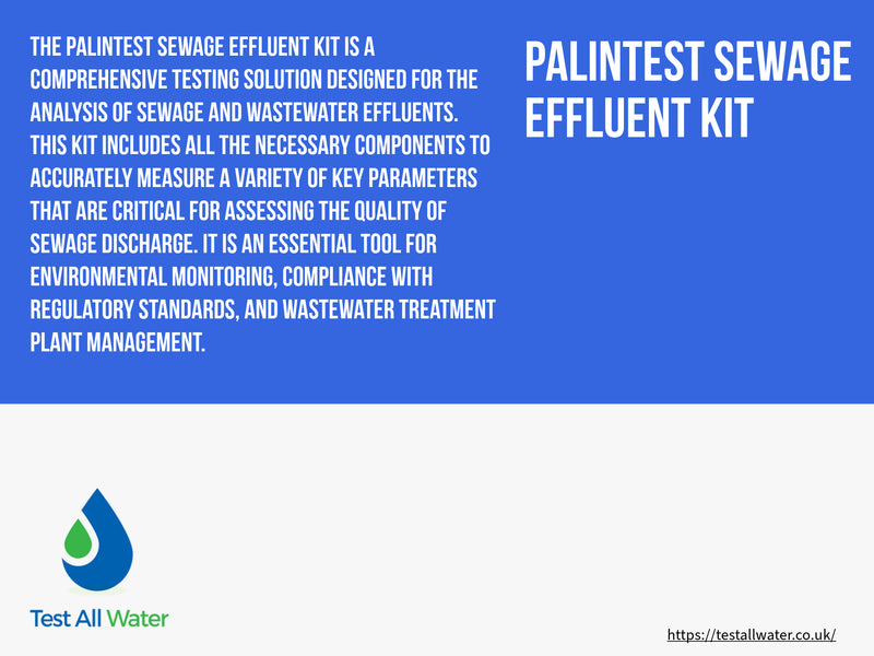 Palintest Sewage Effluent Kit