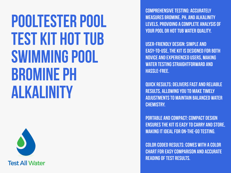 Palintest Pooltester Bromine / pH / Total Alkalinity