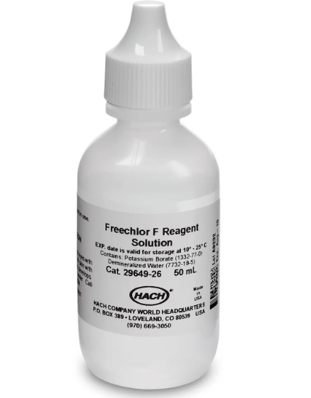 HACH Freechlor F Reagent Solution, 50 mL