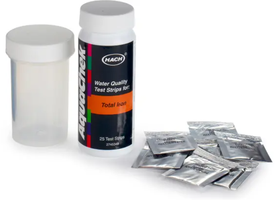 HACH Iron Test Strips 0-5 mg/L