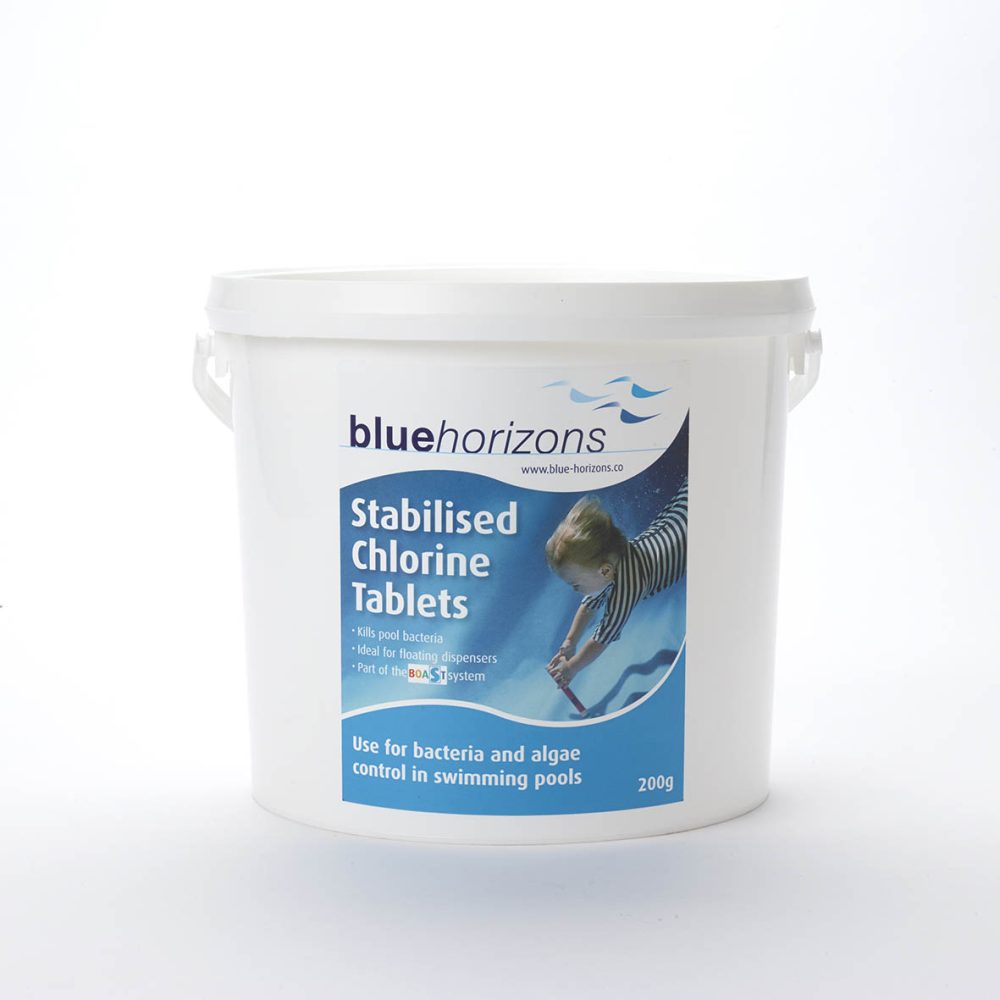 Blue Horizons 200g Large Stabilised Chlorine Tablets- Use CLTAB2002OL / CLTAB2005OL if out of stock