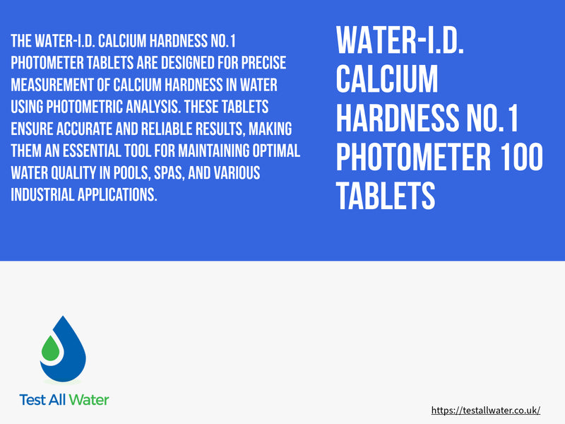 PoolLab Calcium Hardness No.1 Photometer 100 Tablets