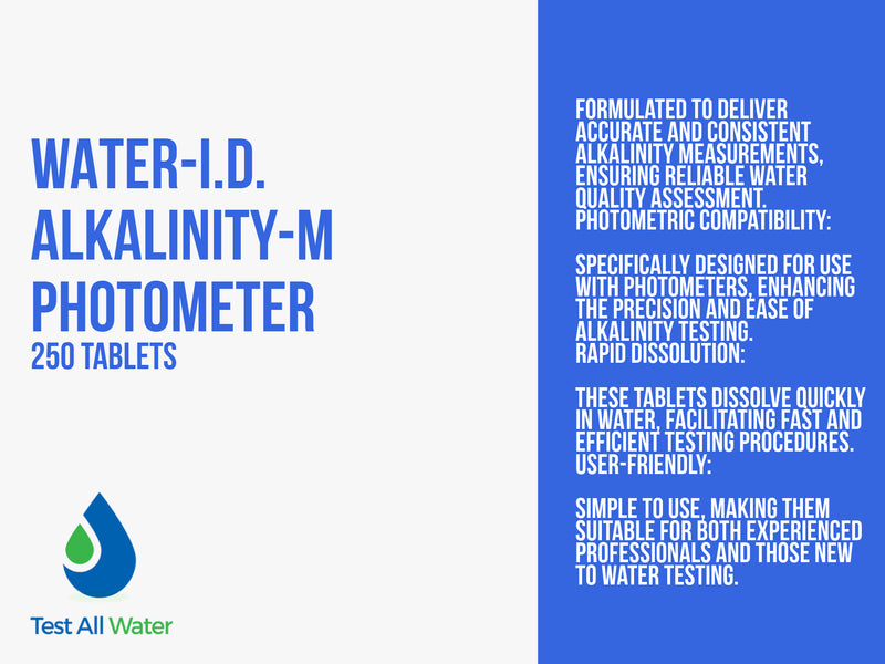 PoolLab Alkalinity-M Photometer Tablets