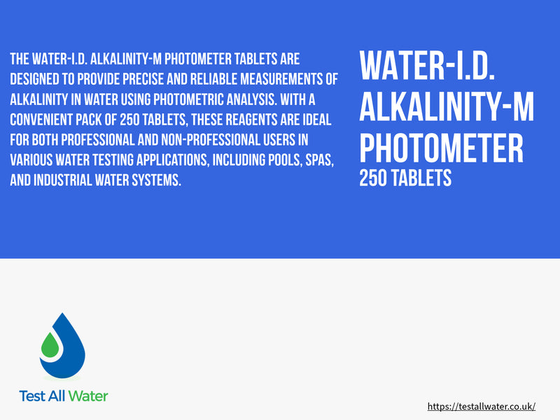 PoolLab Alkalinity-M Photometer Tablets