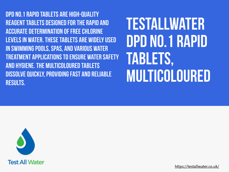 Water-ID DPD No.1 Rapid Tablets