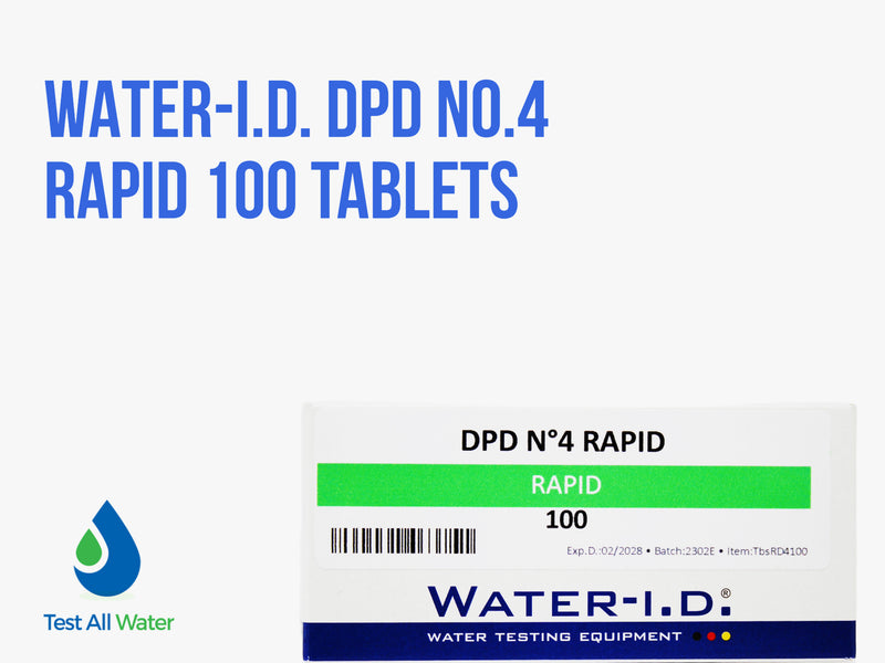 WATER-I.D: DPD No.4 Rapid Tablets