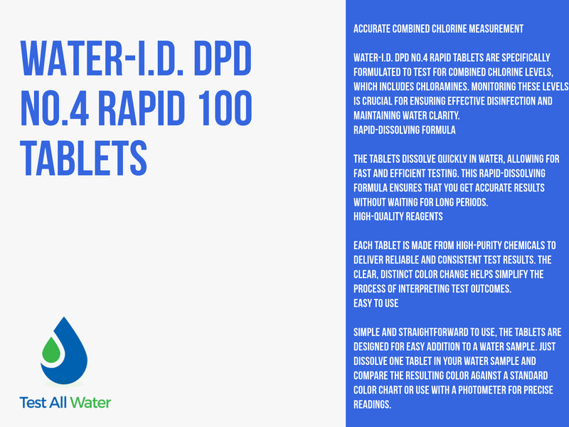 WATER-I.D: DPD No.4 Rapid Tablets