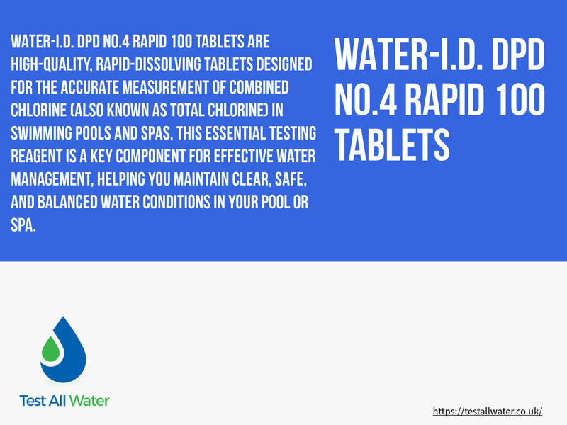 WATER-I.D: DPD No.4 Rapid Tablets