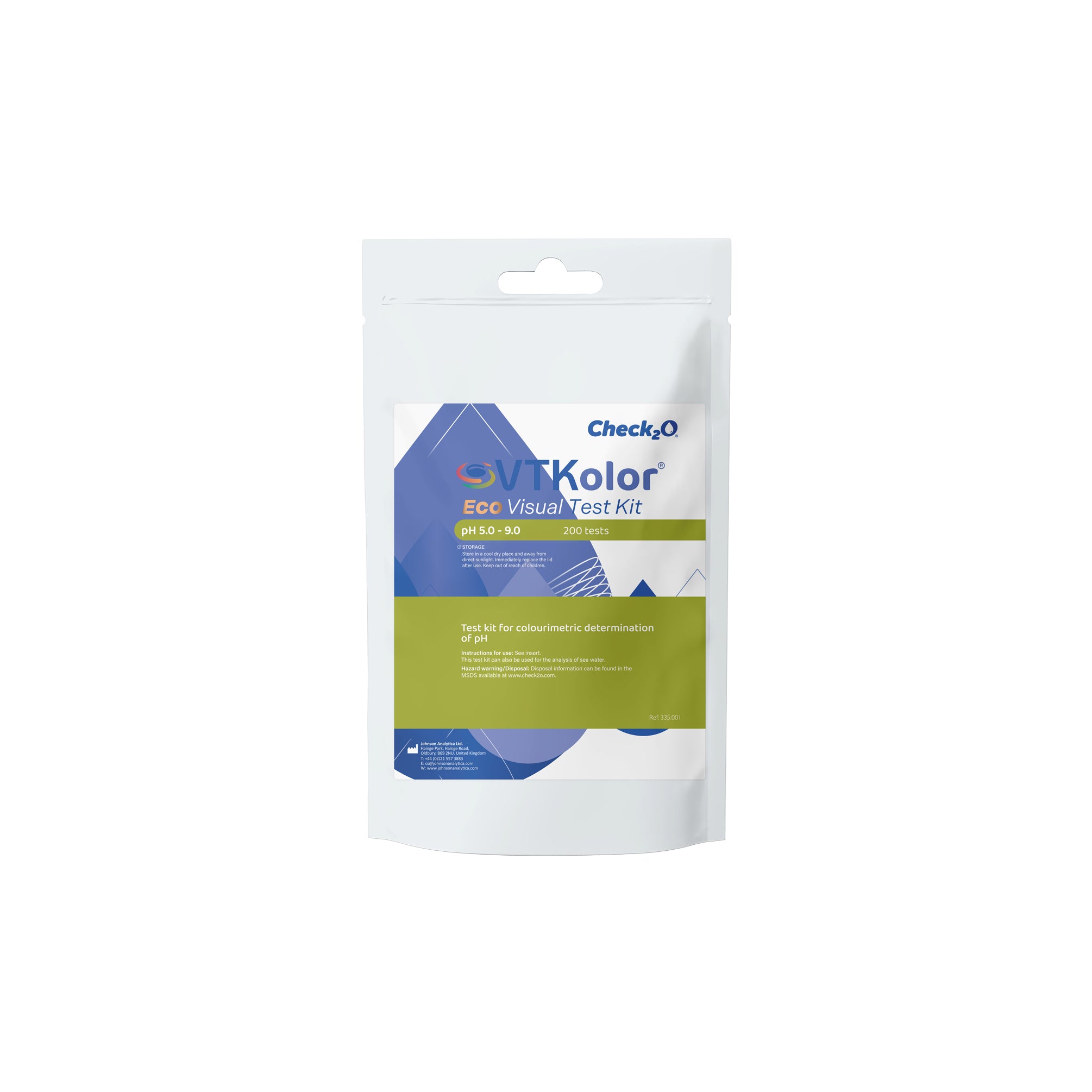 Check₂O VTKolor® Eco pH
