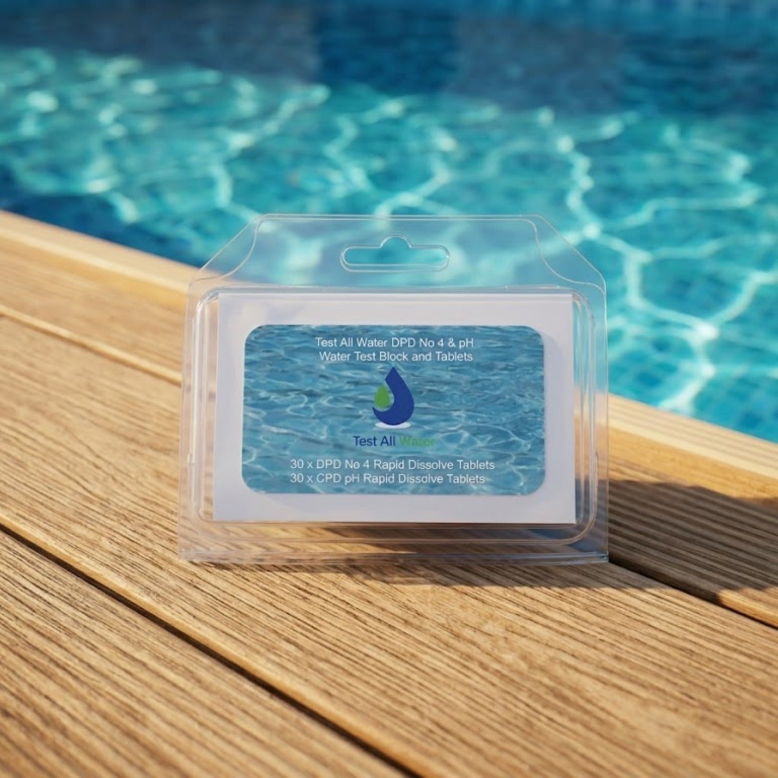 Test All Water DPD No 4 & pH Water Test Block and Tablets