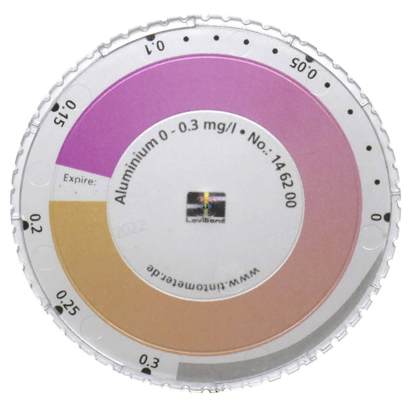 Lovibond Checkit Disc Aluminium 0 - 0.3 mg/L Al