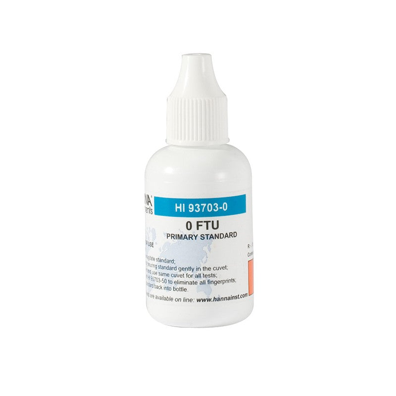 Hanna Instruments HI-93703-0 AMCO-AEPA-1 Calibration Solution at 0 FTU