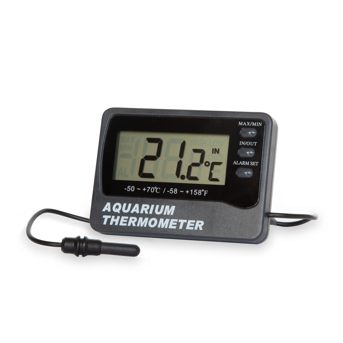 Digital Aquarium Thermometer | Dual Tank/Room Sensors