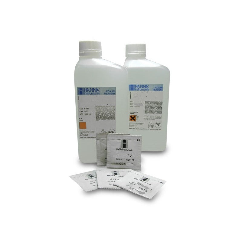Hanna Instruments HI-70490 Free chlorine reagents set for PCA, 500ml (2), plus 5 sachets (DPD)