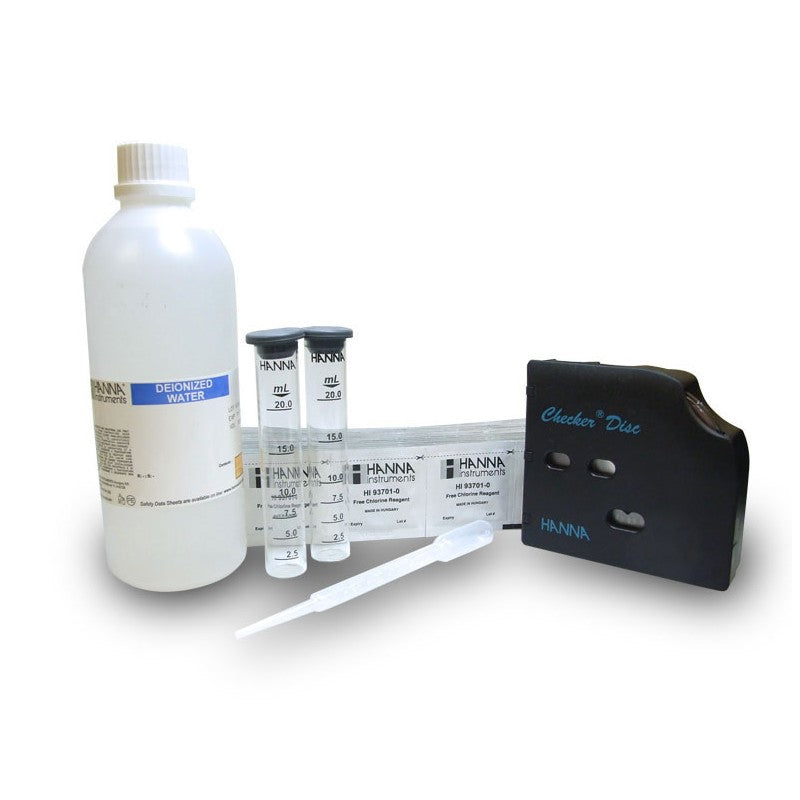 Hanna Instruments HI-3875 Free Chlorine test kit
