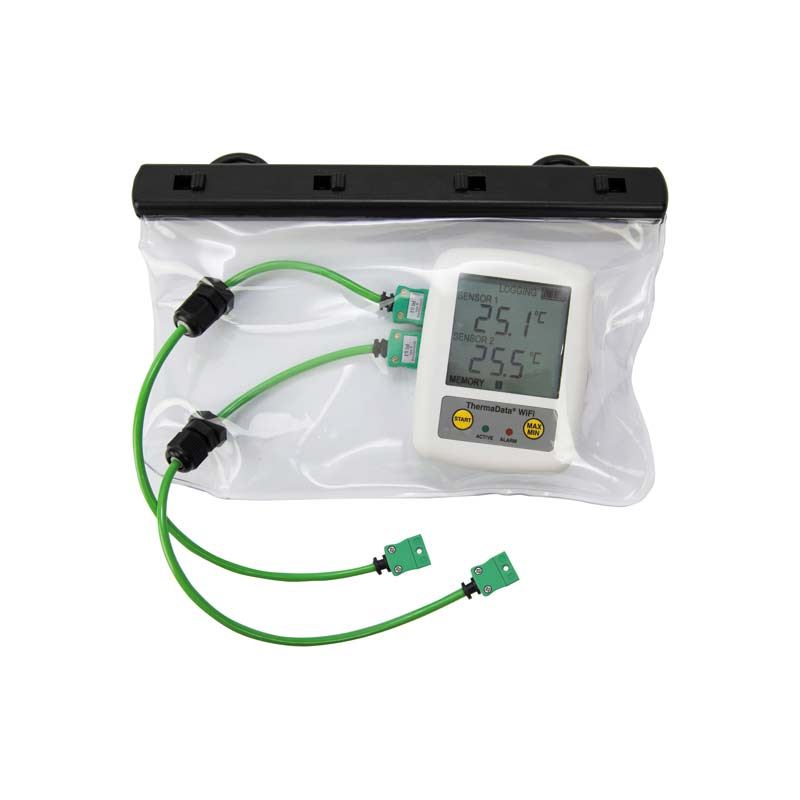 Clear Waterproof Pouch for Thermometers & Probes - 125 x 230 mm