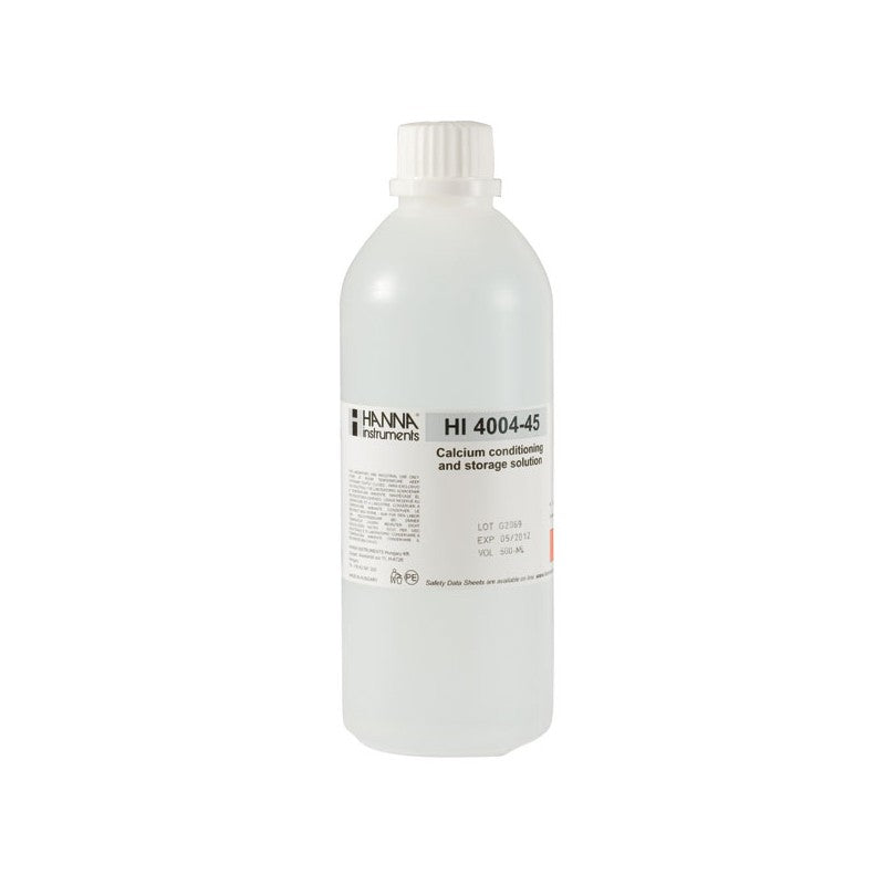 Hanna Instruments HI-4004-45 Conditioning and Storage Solution for Calcium ISE, 500ml