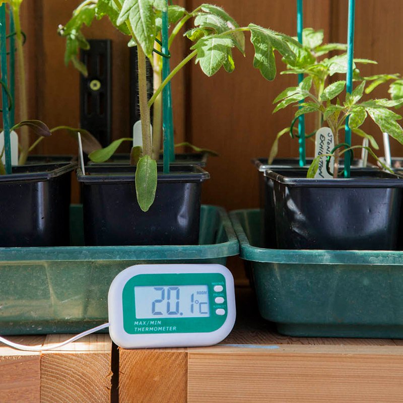 Digital Max/Min Alarm Thermometer | Dual Sensors