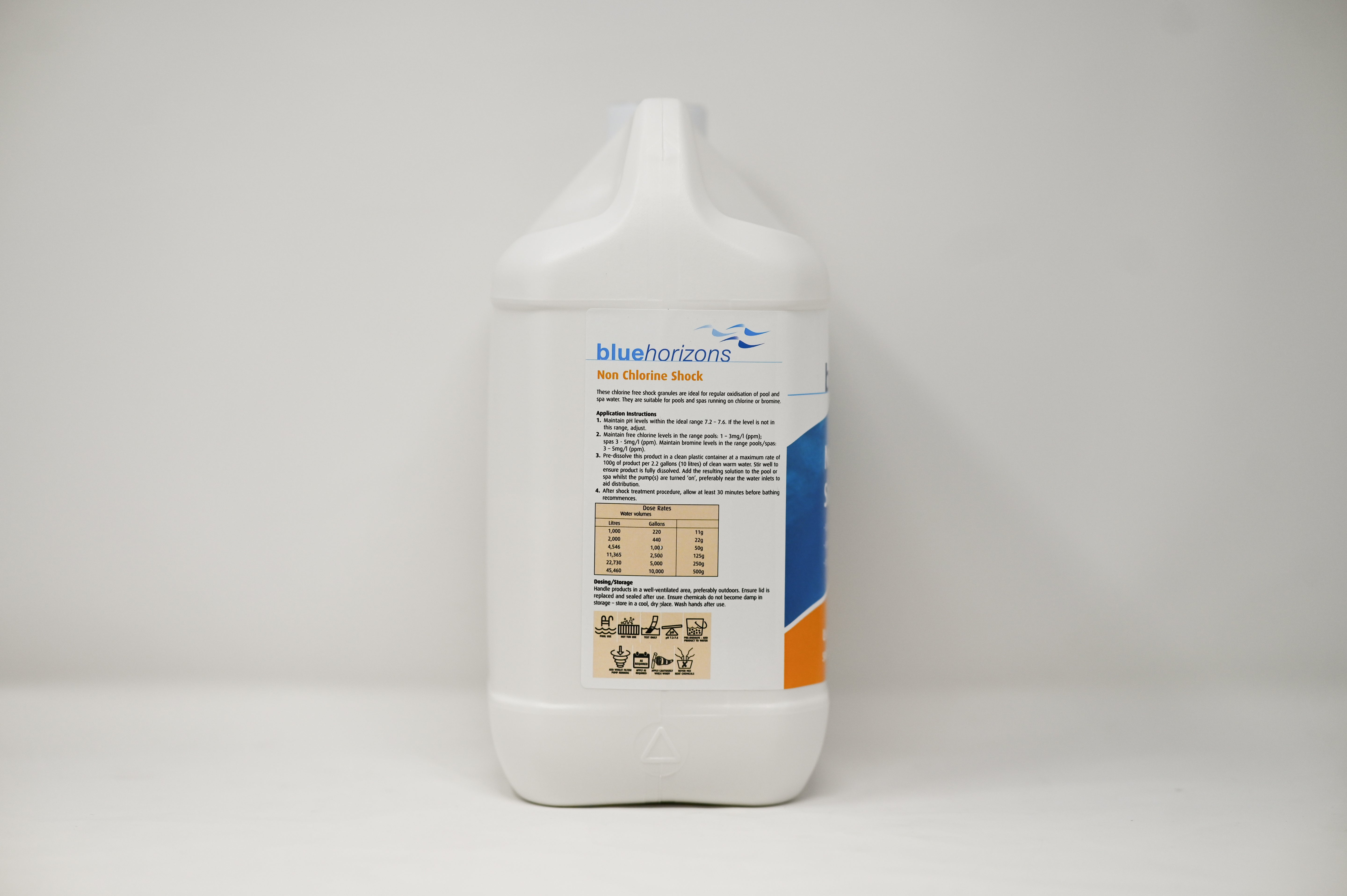 Blue Horizons Non Chlorine Shock 5kg - Use NCLSHOCK5OL as alternative