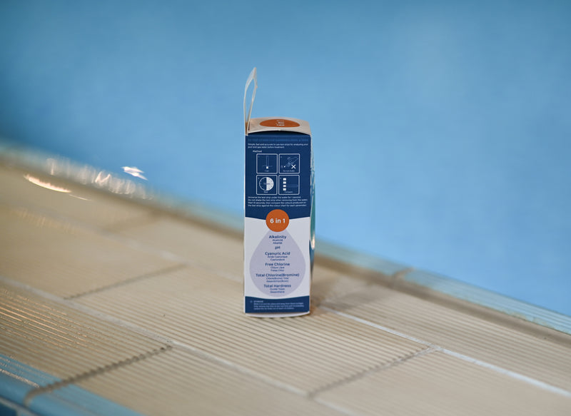 Test All Water 6 In 1 Hot Tub Test strips