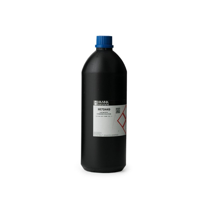 Hanna Instruments HI-70449 EDTA Solution, 0.02 m, 1Litre