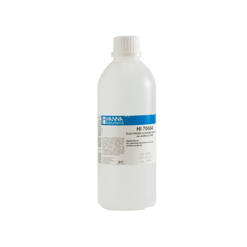Hanna Instruments HI-70664L Electrode Cleaning Solution from Humus Products (Agriculture)
