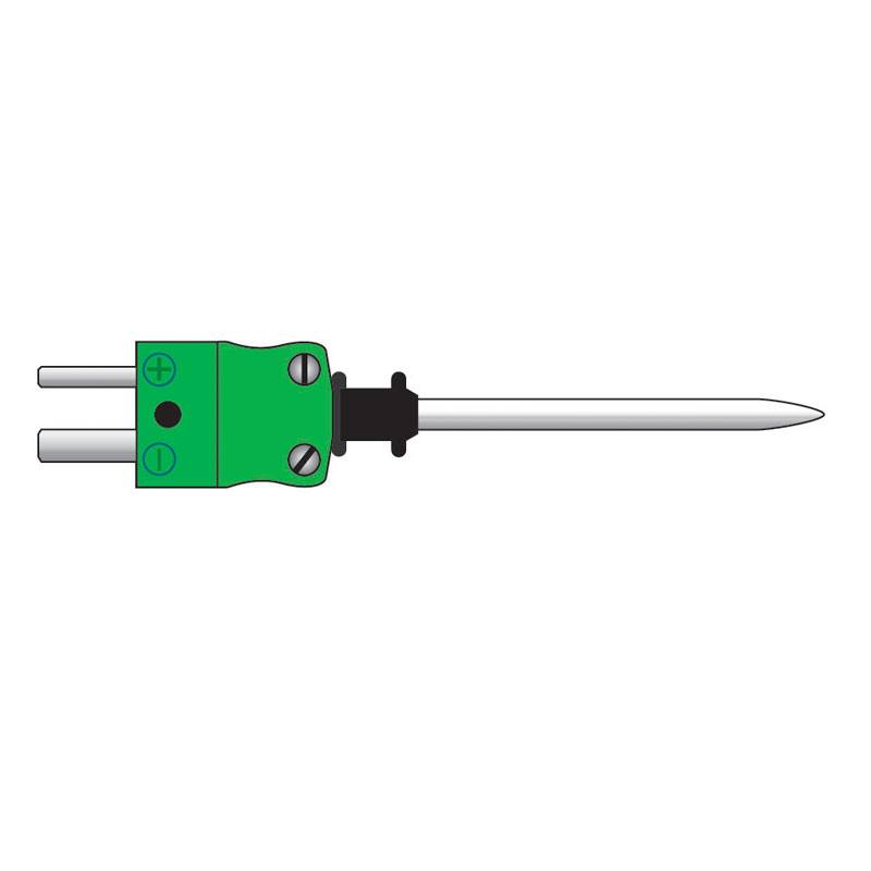 Plug-Mounted FEP Plastic Probe
