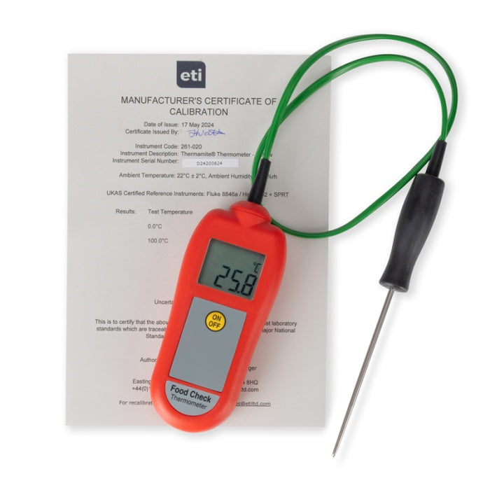 Food Check Hand Held Thermometer