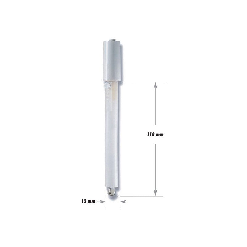 Hanna Instruments FC911B PVDF Body Foodcare pH Electrode for Creams, Sauces and Fruit Juices with BNC Connector