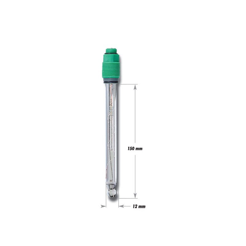 Hanna Instruments HI-1110T Gel Filled Glass pH Electrode