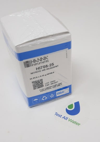 Hanna Instruments-HI-708-25 Reagents for HI-708 Nitrite High Range Checker
