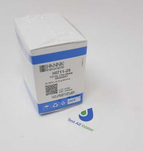 Hanna Instruments-HI-711-25 Reagents For HI-711 Total Chlorine Checker