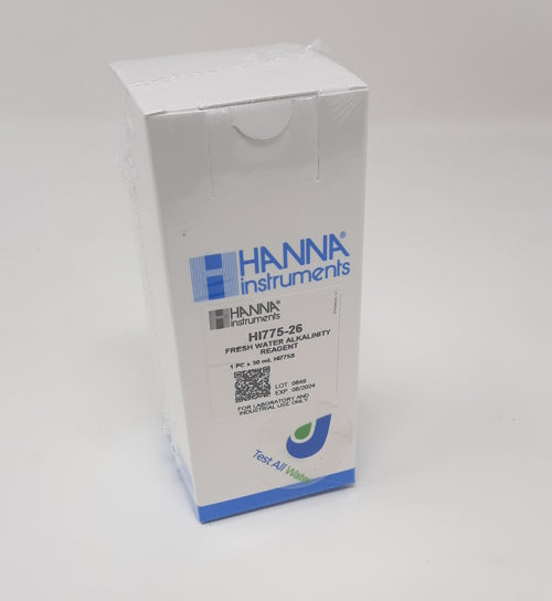 Hanna Instruments HI-775-26 Reagents for Freshwater Alkalinity Checker
