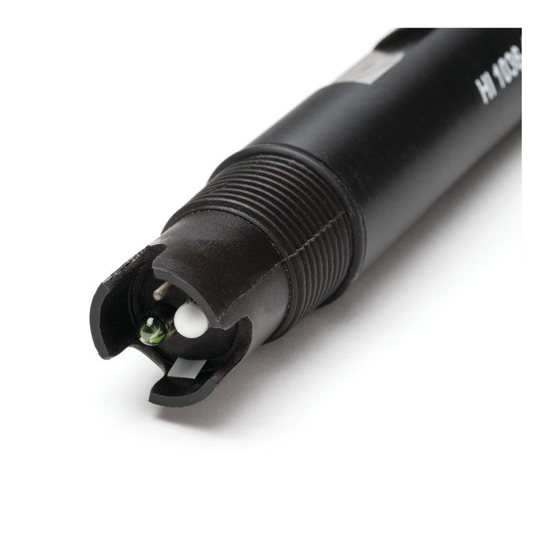 Hanna Instruments HI-1036-1802 Industrial Digital pH, ORP, Temperature and Matching Pin combined probe, 2 m cable